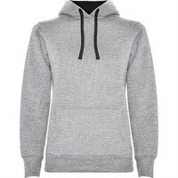 Толстовка URBAN WOMAN женская, СЕРЫЙ/ЧЕРНЫЙ 2XL
