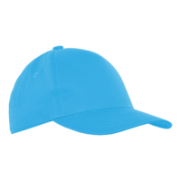 Бейсболка STAN 5 клиньев хлопок 150, 10J, Бирюзовый