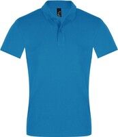 Рубашка поло мужская Perfect Men 180 бирюзовая