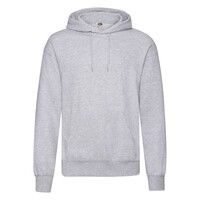 Толстовка "Classic Hooded Sweat", серый меланж_S, 80% х/б, 20% п/э, 280 г/м2