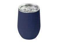 Термокружка Vacuum mug C1, soft touch, 370мл, темно-синий