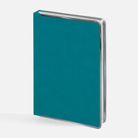 Ежедневник Metal Frame на заказ, датированный, бирюзовый