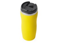 Термокружка Double wall mug C1, soft touch, 350 мл, желтый