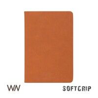 Ежедневник недатированный "Флоренция", А5, покрытие soft grip, оранжевый