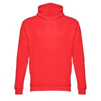 Толстовка мужская с капюшоном PHOENIX, красный, XS, 50% хлопок, 50 полиэстер, плотность 320 г/м2
