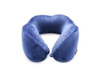 Подушка для путешествий с эффектом памяти, с капюшоном Hooded Tranquility Pillow, синий