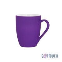 Кружка "Trend", покрытие soft touch, фиолетовый