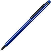 TOUCHWRITER  BLACK, ручка шариковая со стилусом для сенсорных экранов, синий/черный, алюминий