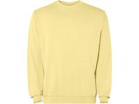 Свитшот Jaya унисекс, солнечно-желтый выстиранный WASHED