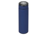 Вакуумный термос Vacuum Flask C1, soft touch, 420мл, темно-синий