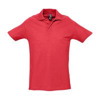 Рубашка поло мужская SPRING II,красный,S,100% хлопок, 210/м2