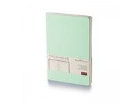 Ежедневник А5 недатированный Megapolis Velvet Flex, зефирный мятный