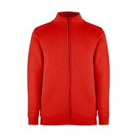 Толстовка мужская HARBOR, красный, XS, 80% хлопок, 20 % полиэстер, 280 г/м2