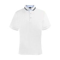 Рубашка поло мужская RODI MAN, белый, 2XL, 100% хлопок, 180 г/м2