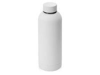 Вакуумная термобутылка Cask Waterline, soft touch, 500 мл, белый