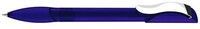 2419 ШР Hattrix Clear Soft grip Clip Metal синий 2735