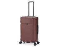 Чемодан TORBER Onego, бордовый, ABS-пластик, 79,5 х 51 х 29 см, 103 л