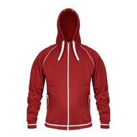 Толстовка мужская "COIMBRA" , красный, S, 80% полиэстер, 20% хлопок, 320 г/м2