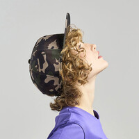 Бейсболка "SNAP BACK-S", 6 клиньев, пластиковая застежка