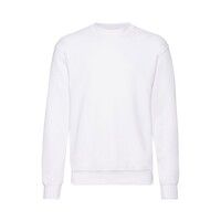 Толстовка мужская с начесом "Classic Set-In Sweat", белый_S, 80% х/б, 20% п/э, 260  г/м2