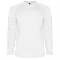 Спортивная футболка MONTECARLO L/S мужская, БЕЛЫЙ 2XL