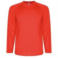Спортивная футболка MONTECARLO L/S мужская, КРАСНЫЙ 2XL