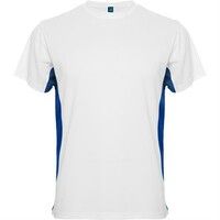 Спортивная футболка TOKYO мужская, БЕЛЫЙ/КОРОЛЕВСКИЙ СИНИЙ 2XL