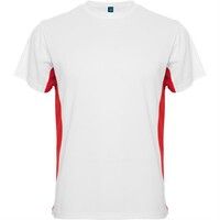 Спортивная футболка TOKYO мужская, БЕЛЫЙ/КРАСНЫЙ 2XL