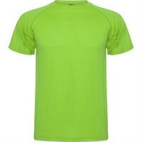 Спортивная футболка MONTECARLO мужская, ЛАЙМОВЫЙ 2XL