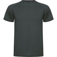 Спортивная футболка MONTECARLO мужская, ТЕМНЫЙ ГРАФИТ 2XL