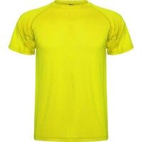 Спортивная футболка MONTECARLO мужская, ФЛУОРЕСЦЕНТНЫЙ ЖЕЛТЫЙ 3XL