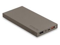 Внешний аккумулятор Rombica NEO ARIA Stone, 10000мАч, Soft-touch, PD, QCharge, Type-C, тёмно-серый