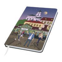 Записная книжка A6 Dziuna Зыбицкая в клетку 10,5 x 16 см