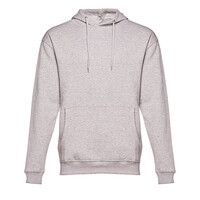 Толстовка мужская с капюшоном PHOENIX, серый меланж, XS, 50% хлопок, 50 полиэстер, 320 г/м2
