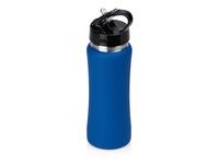 Бутылка для воды Bottle C1, сталь, soft touch, 600 мл, синий