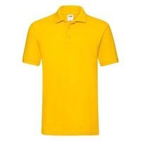 Рубашка поло мужская PREMIUM POLO 180, желтый, S, 100% хлопок, 180 г/м2