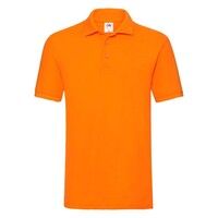 Поло "Premium Polo", оранжевый_L, 100% х/б, 180 г/м2