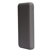 Универсальный аккумулятор Rib 10 (10000 мАч), серый, 13,5х6.8х1,5 см