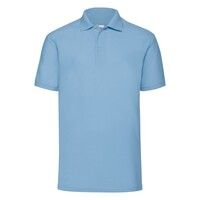 Рубашка поло мужская "65/35 Polo", небесно-голубой_S, 65% п/э, 35% х/б, 180 г/м2