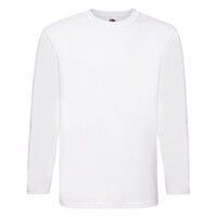Футболка "Super Premium Long Sleeve", белый, M, 100% х/б, 190 г/м2