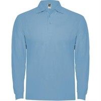 Футболка поло ESTRELLA L/S мужская, НЕБЕСНО-ГОЛУБОЙ 3XL