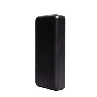 Универсальный аккумулятор Rib 20 (20000 мАч), черный, 14,1х6.9х2,8 см