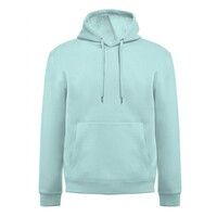 Толстовка мужская с капюшоном KARACHI, мятный, S, 80% хлопок, 20% полиэстер, плотность 280 г/м2