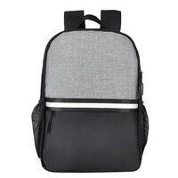 Рюкзак водостойкий " Cool", серый/чёрный, 43 x 30 x 13 см, 100% полиэстер 300 D