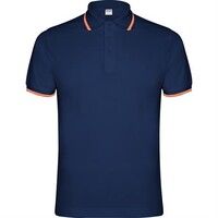 Футболка поло NATION мужская, МОРСКОЙ СИНИЙ 2XL