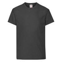 Футболка детская "Kids Original T", черный, 7-8 лет, 100% х/б,  145 г/м2