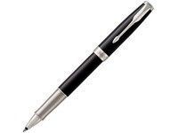 Ручка роллер Parker Sonnet  Lacquer Deep Black CT, стержень: F, цвет чернил: black, в подарочной упаковке