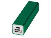 Портативное зарядное устройство Брадуэлл, 2200 mAh, зеленый