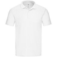 Поло мужское "Original Polo", белый_S, 100% х/б, 175г/м²